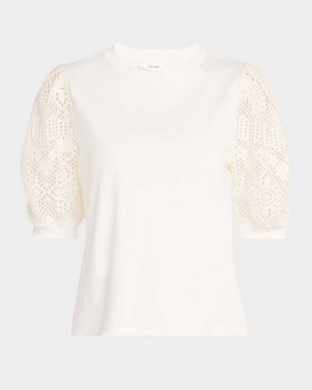 The Lace Sleeve T